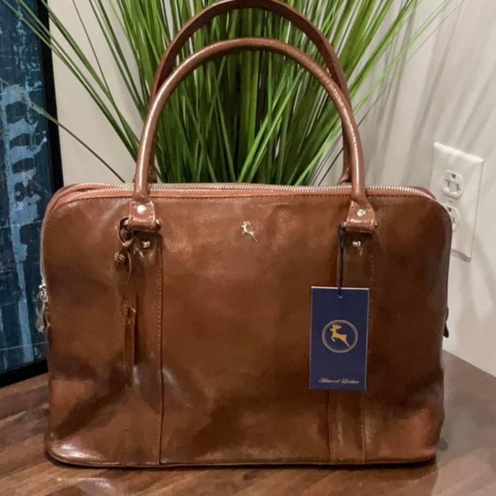 Ashwood Leather Handbag NWT